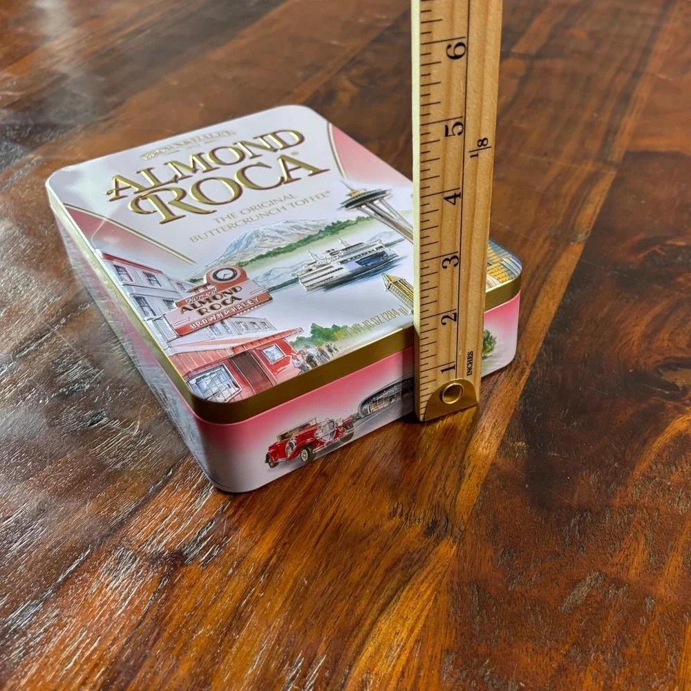 Brown and Haley Almond Roca Seattle Washington Landmark Collector Tin 10oz